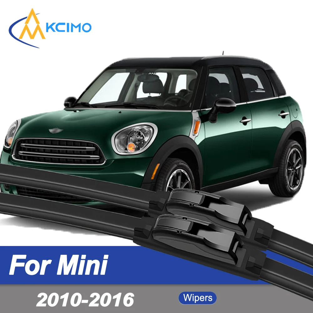 

Premium Rubber Durable Silent Windshield Wiper Blades 2pcs for Mini Countryman 2010-2016 R60 Front Wiper Blades Set