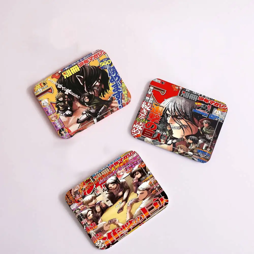 

A-Attack O-On T-Titan ID Card Holders Lanyards Girls Door Card Case Hanging Rope Women Badge Holder Neck Strap Business Card