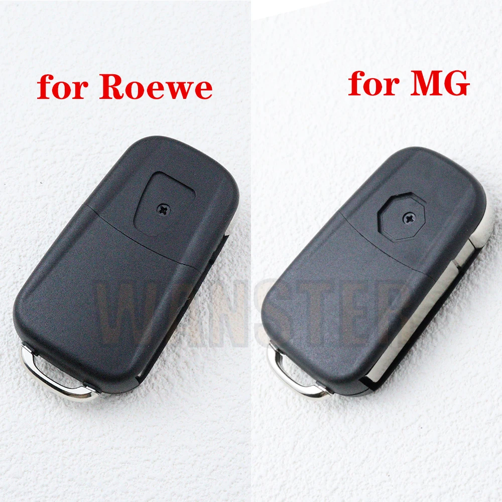 3 Bottons Replace Car Key Fob Shell Case Housing for Roewe 350 360 750 W5 550 for MG 3 5 6 7 MG3 MG5 MG6 MG7 GT GS Folding Key