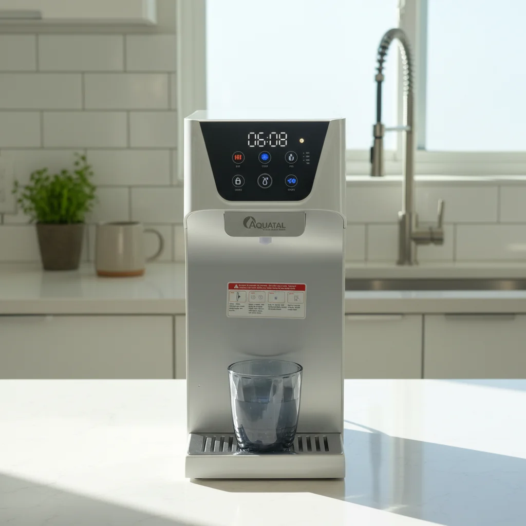 2026 Electric Countertop Reverse Osmosis Water Purifier with Instant Hot Water Free Installation for Household Use Under Sink
