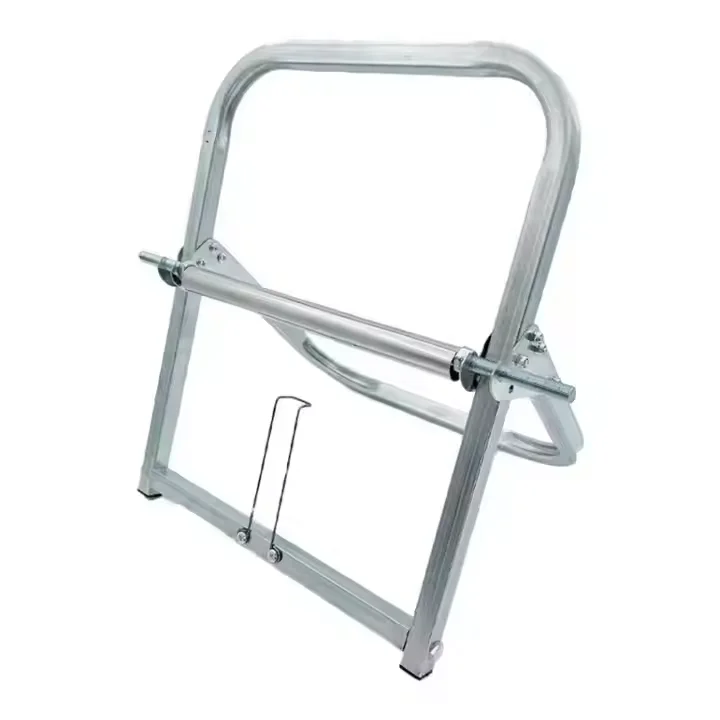 

Galvanized pipe steel frame distributor can accommodate cable reels