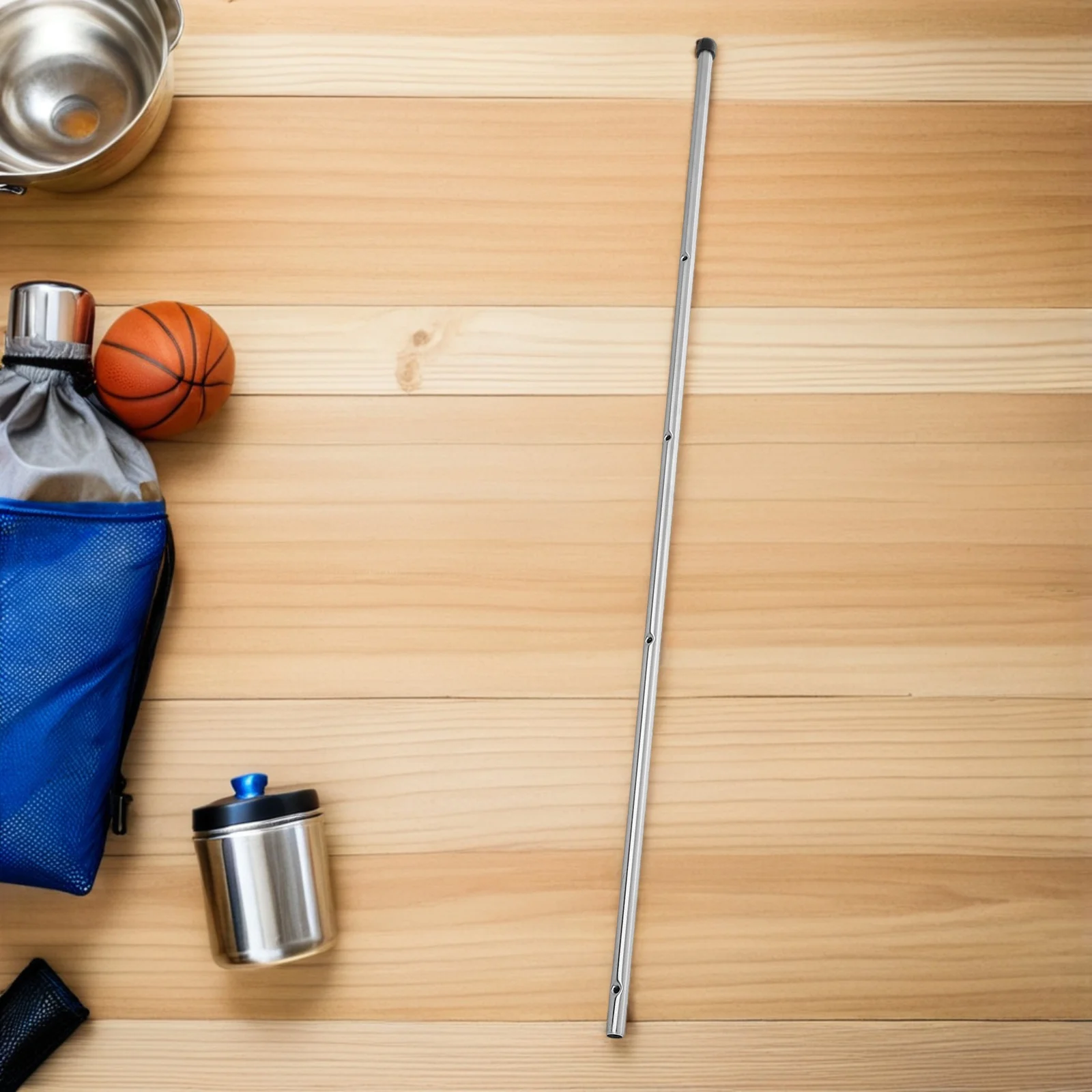 

2Pcs Table Soccer Pole Replacement Stainless Steel Foosball Rods 0.48m Precision Engineered Desk Soccer Accessories for Family