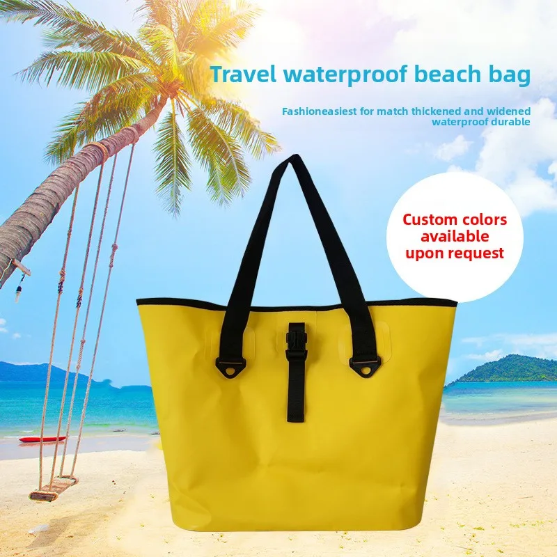 Clip net imperméable à l'eau tote bag Outdoor Sun protection pêche natation sac de rangement sac à bandoulière oblique plage bai