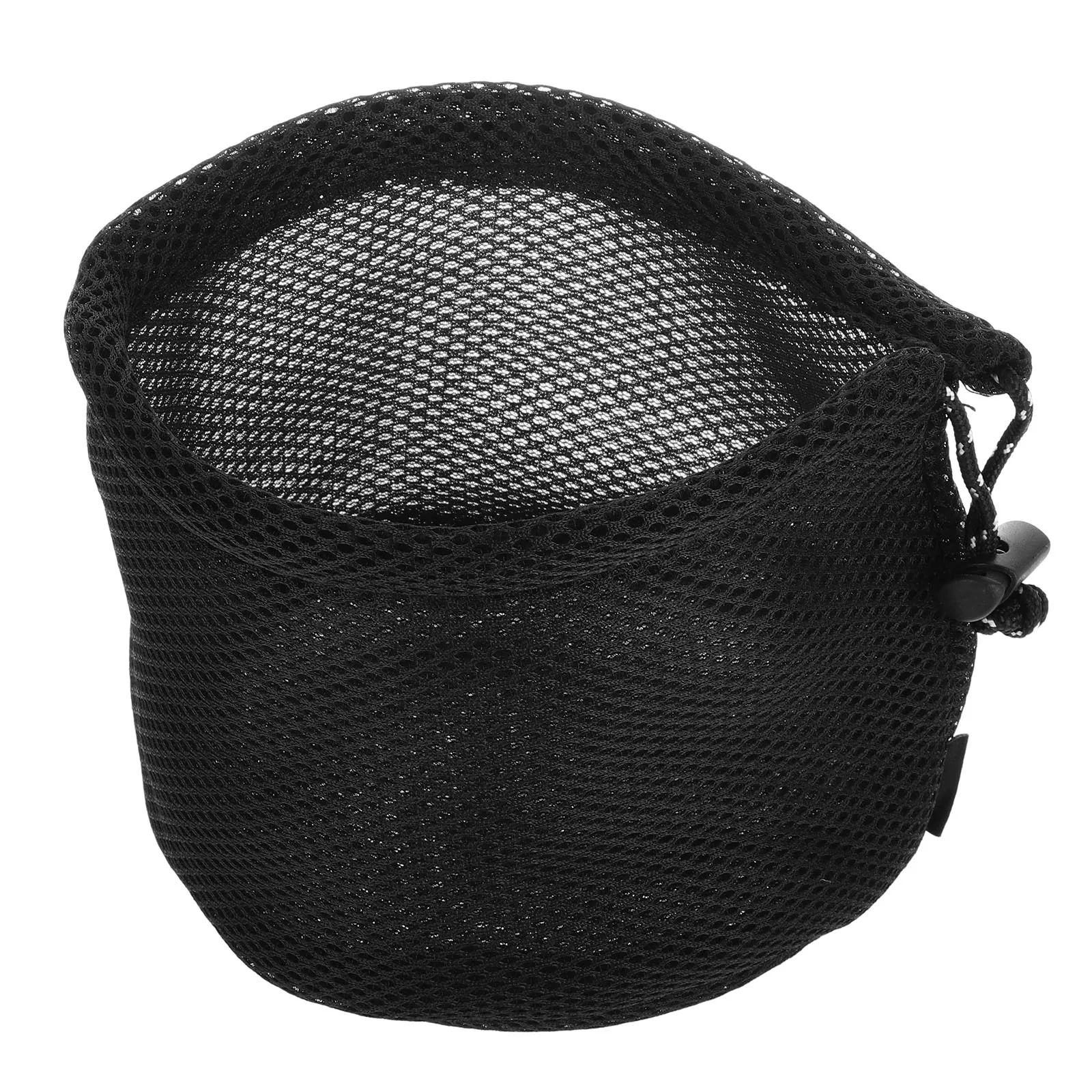 

Multifunctional Camping Storage Bag Round Bottom Portable Lightweight Durable Breathable Mesh Cutlery Organizer Dutch Oven