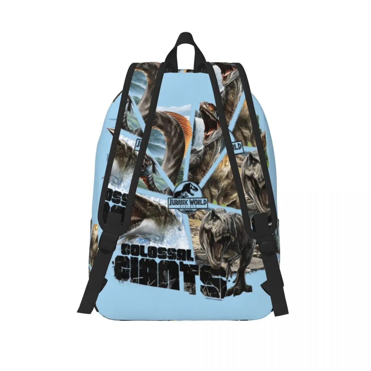 Jurassic World Rebirth Colossal Giants Herd Backpack Kawaii Backpacks Teen Trekking Pattern High School Bags Designer Rucksack