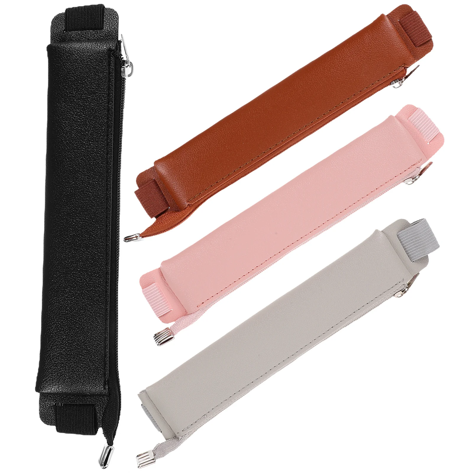 

4 Pcs Note Strap Pencil Case Notebook Pouch with Elastic Band Holder Sleeve for
