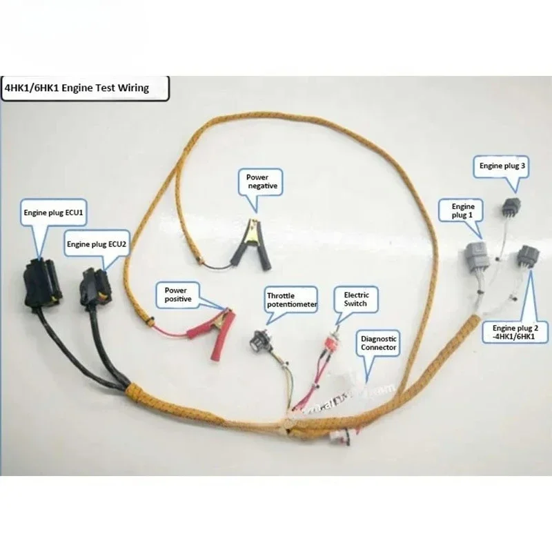 

Wiring harness 4HK1 6HK1 engine test wiring harness diesel engine test cable