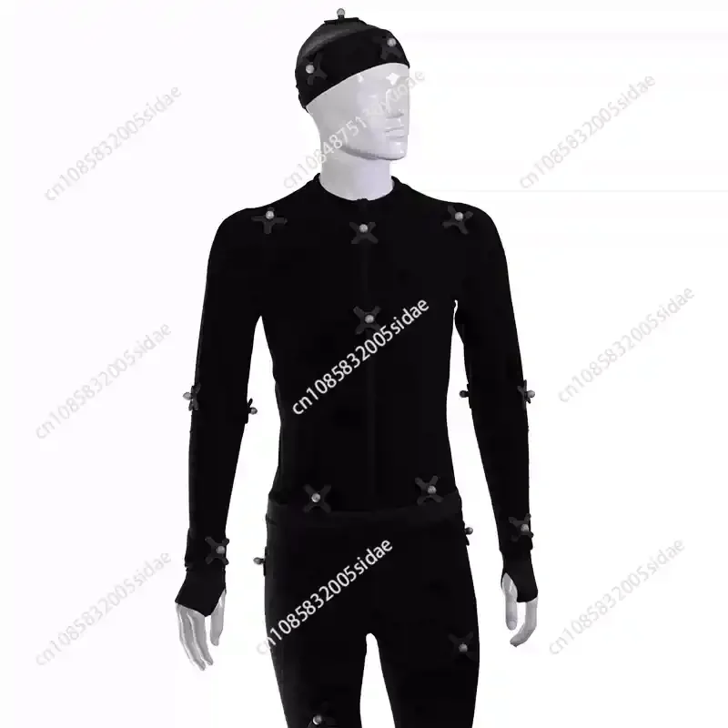 Wool Face Suit Motion Capture Reflective Marker Ball Tracking Headset For Film Animation Virtual Production