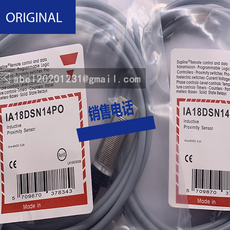 DC three wire PNP normalmente aperto ia18dsf08no