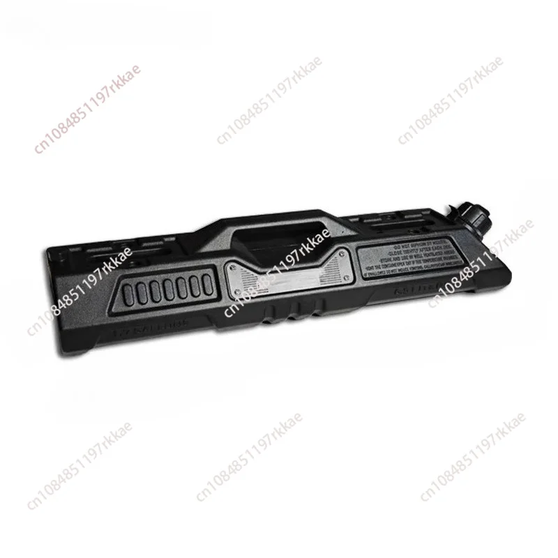 Mecha Design Explosion-Proof Portable Fuel Can 6.5L for Off-Road Vehicle Rack Window Mount Gas Tank