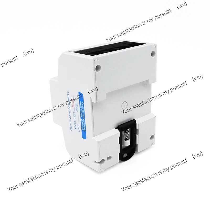 LCD AC Din Rail 230V 3 Phase 4 Wire Energy Meter Power Consumption Monitor kWh Meter Wattmeter 3×30(100A) 50/60HZ view 4