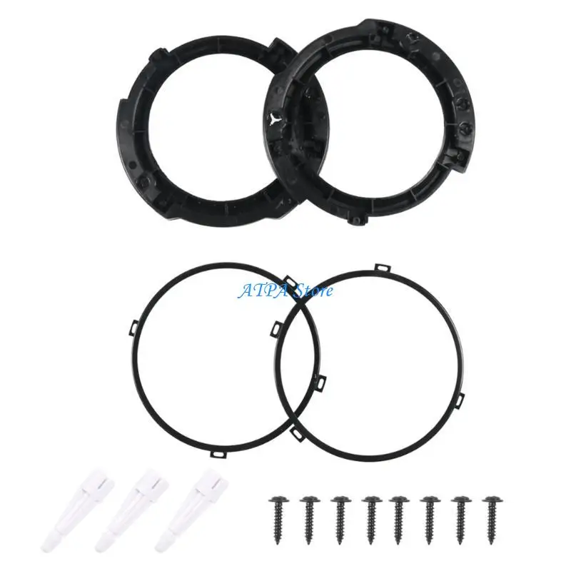 

U13C 7Inch Round Car Headlight Bracket Reflector Adjuster Repair For 2007-2017 Car Replacement Headlight Holder