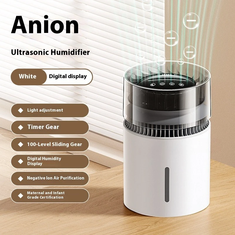 

3L Large Water Tank Electric Air Purifier Humidifier Combination H13 True HEPA Filter Family Allergy Pet Hair Bedroom Desktop