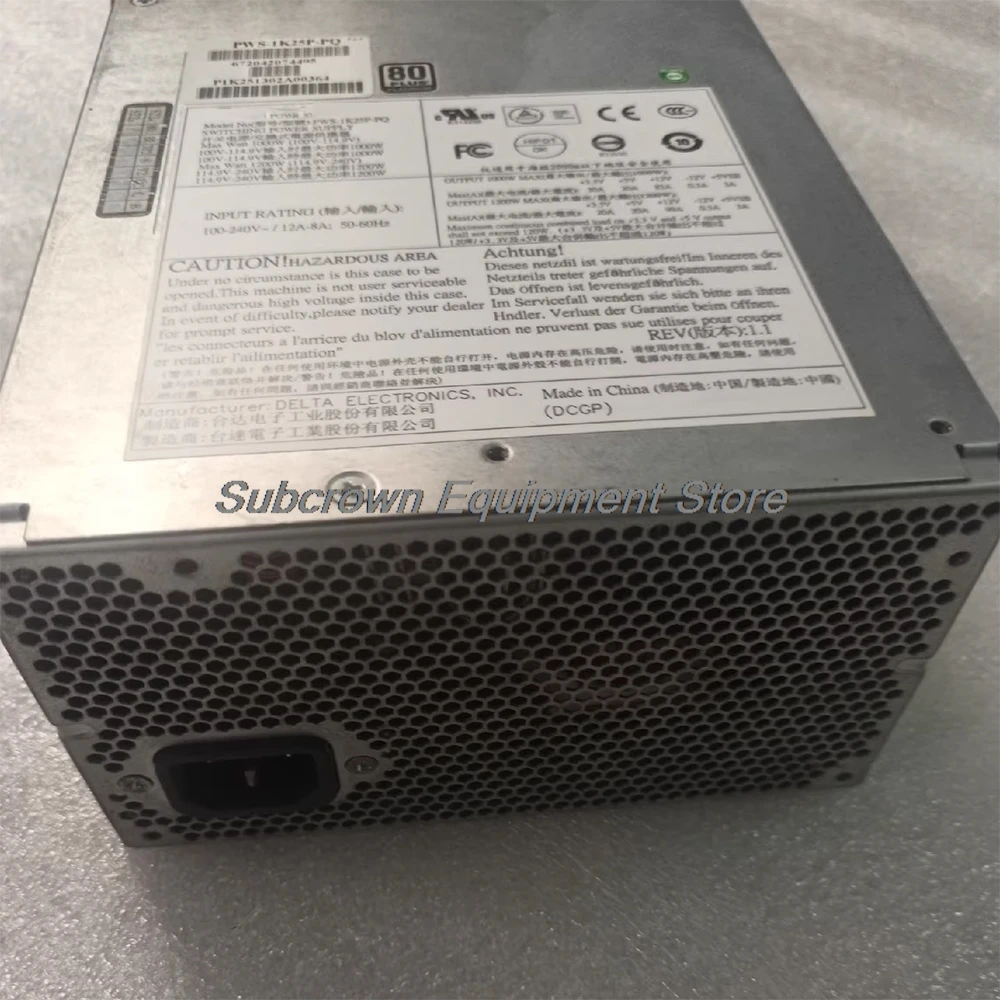 PWS-1K25P-PQ Works-tation Power Supply Medical Power Supply 1200W