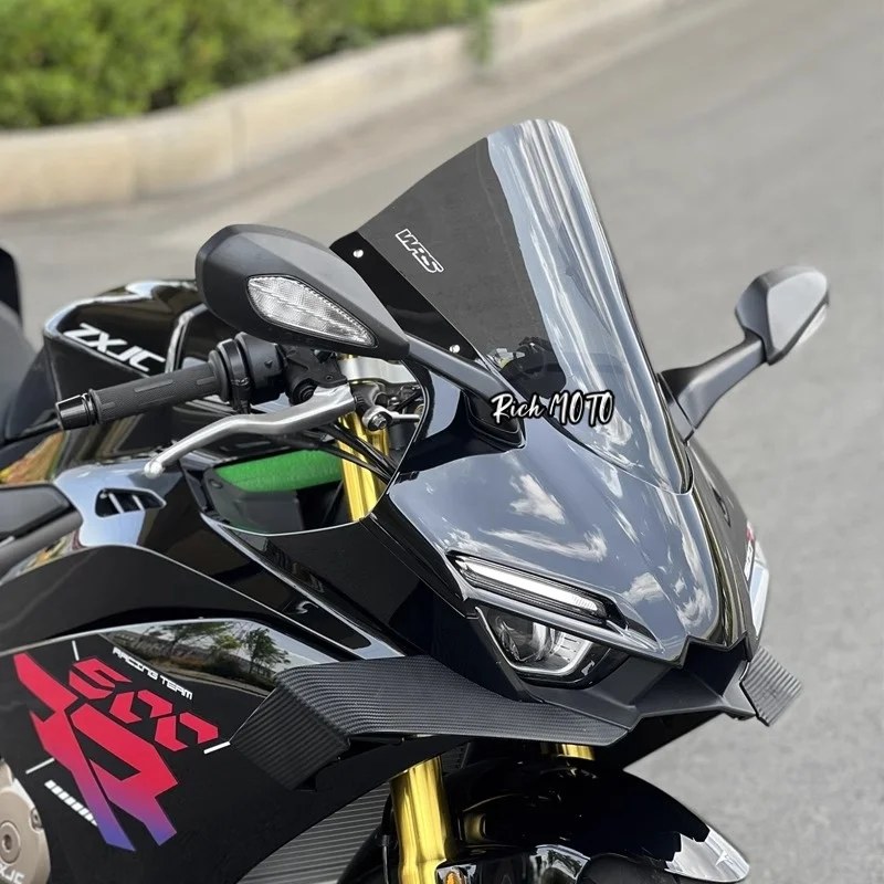

Для Yamaha YZF R3 R25 19-23 модифицированное высоким гоночным лобовым стеклом и гусеничным передним лобовым стеклом