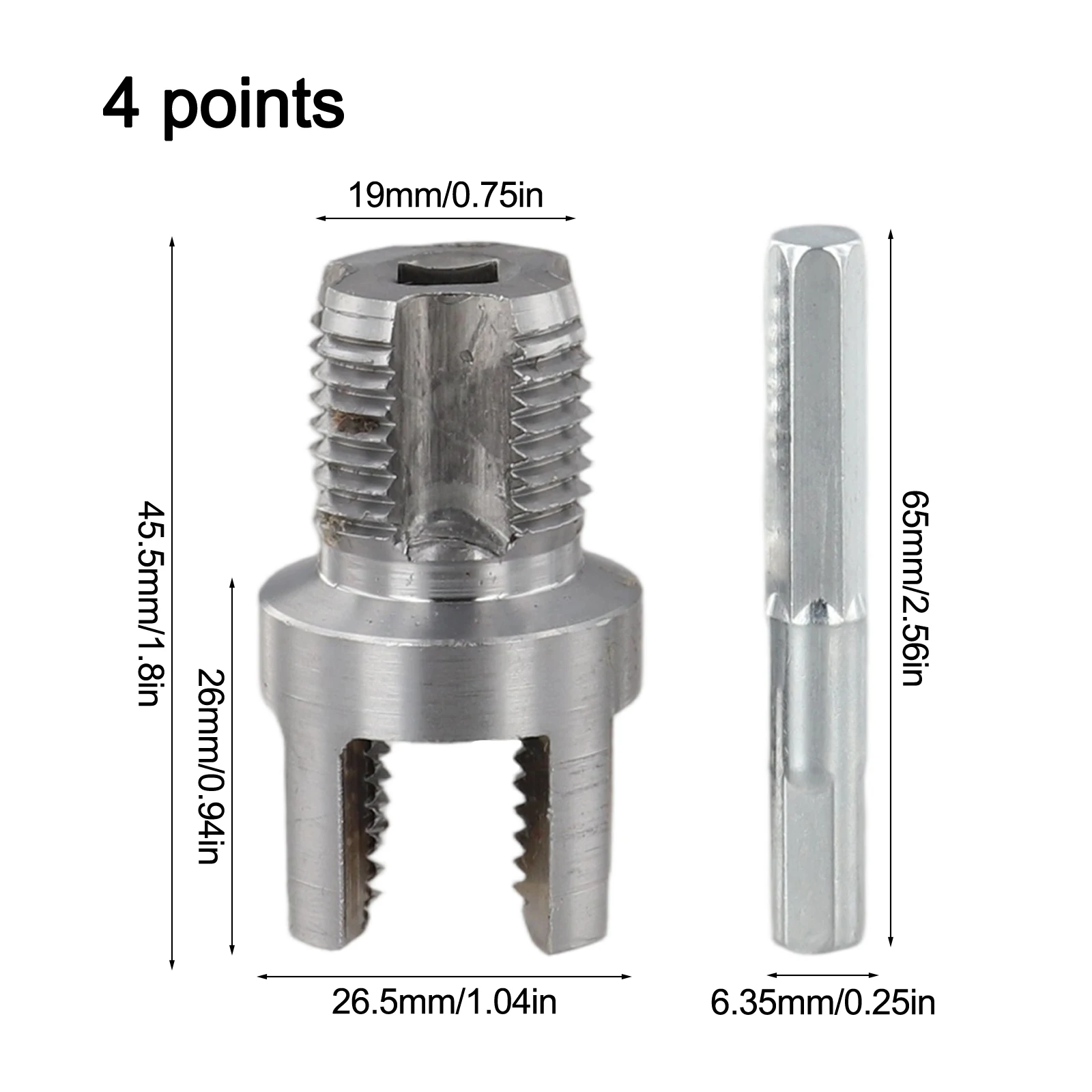 20MM Pipe Threader High Speed Thread Cutter Cutting Tool Plumbing Tool External Thread Cutting For Professional Plumbing