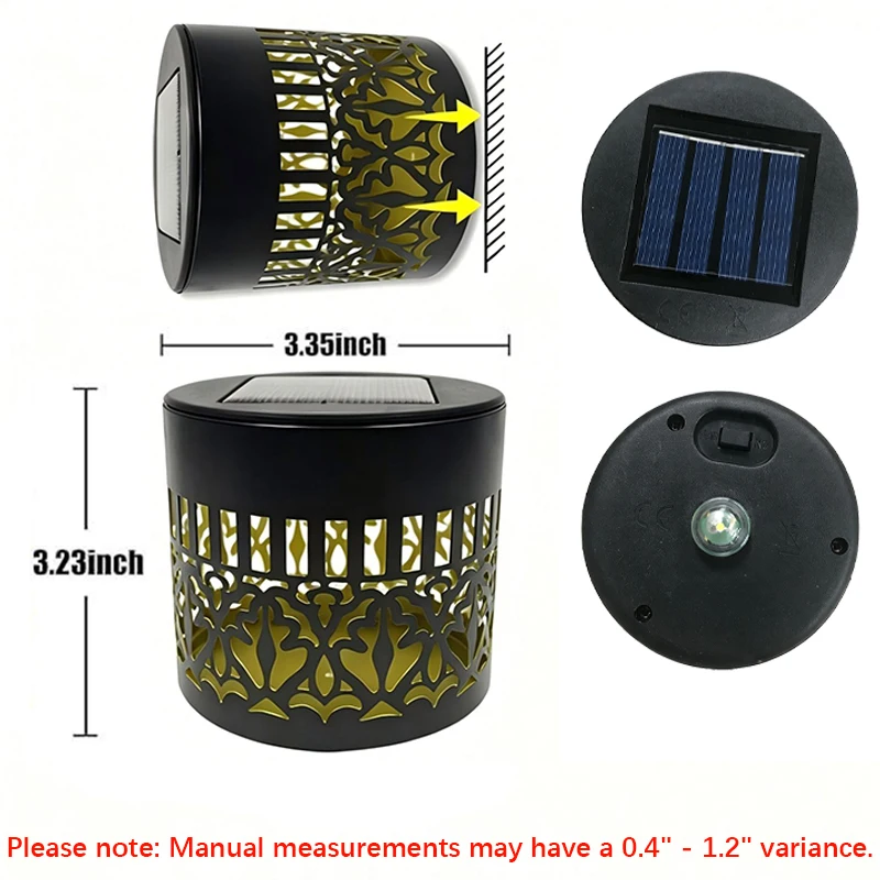 Solar Mandala Sunflower Projector Wall Light Outdoor Garden Decoration Landscape Light for Patio Garden Estate Porch Courtyard view 6