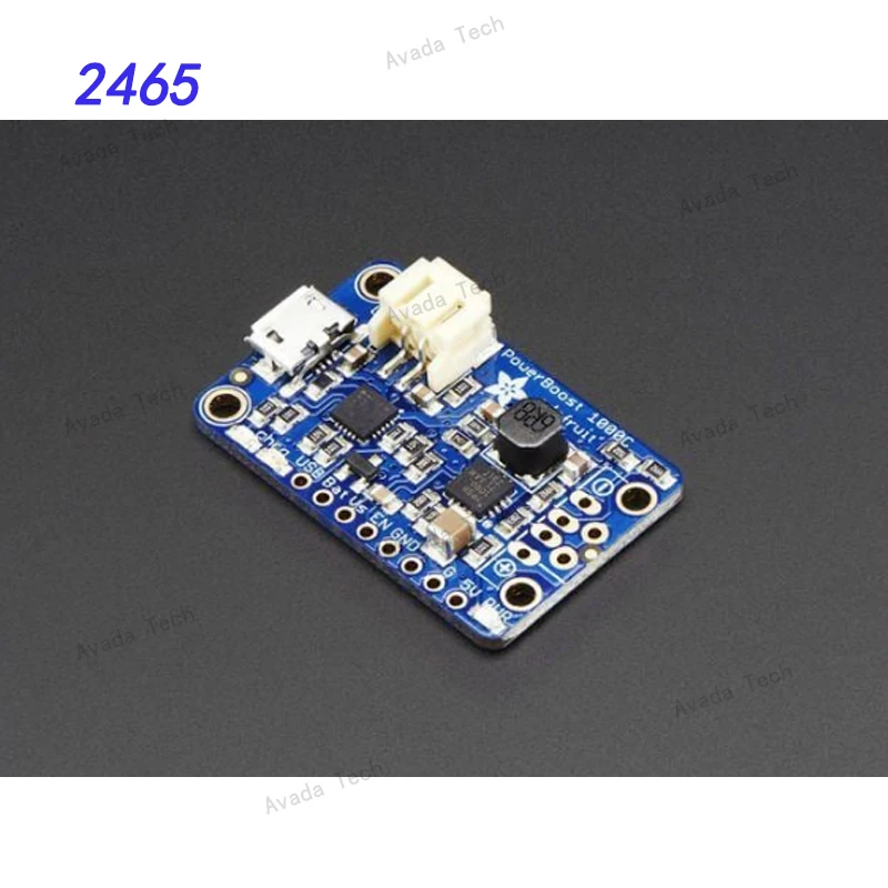 

2465 Power Management IC Development Tool Rechargeable 5V Lipo USB Boost