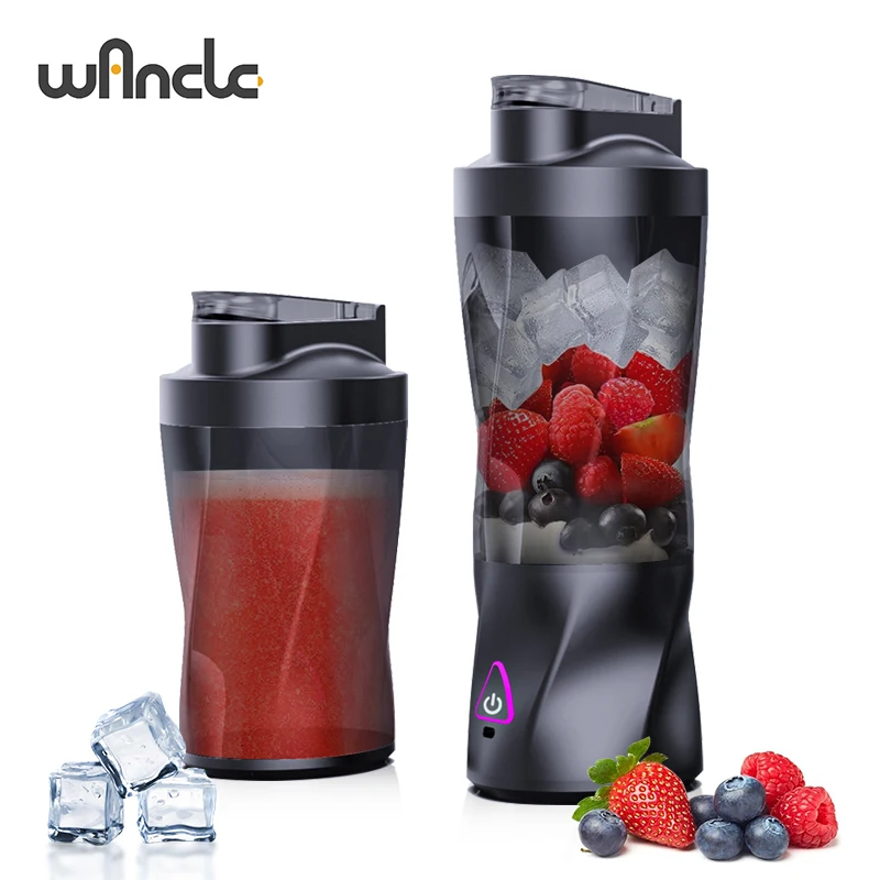 Exprimidor eléctrico portátil, mezclador de frutas frescas, 700ML, multifuncional, recargable por USB, batidos, licuadora, taza mezcladora para