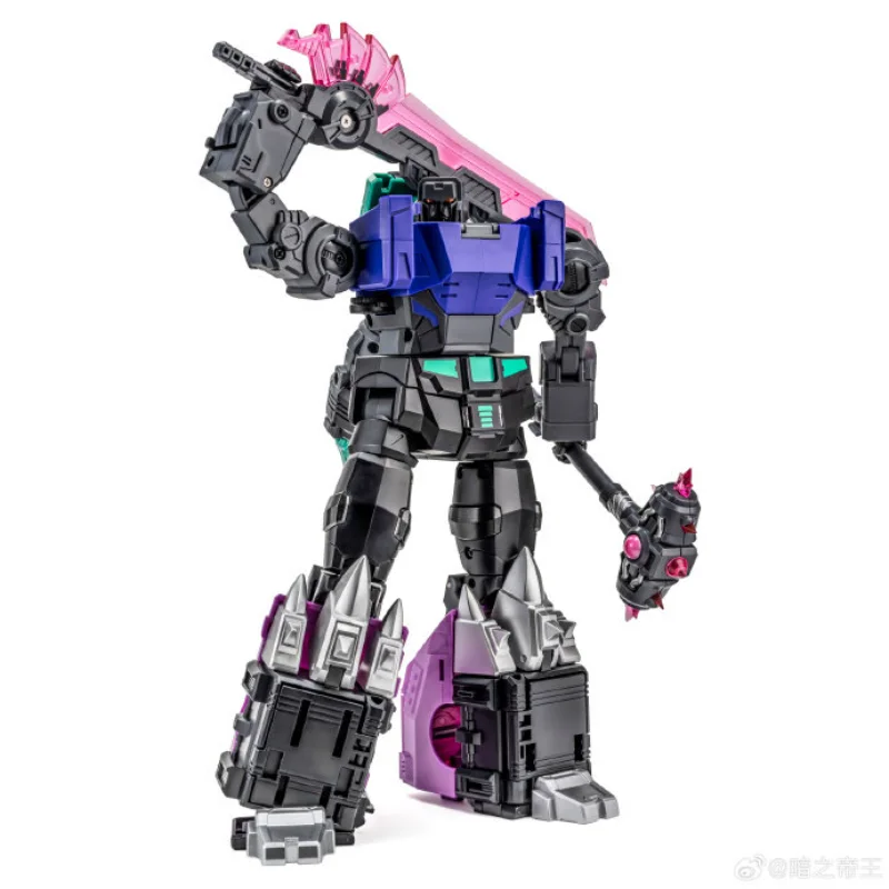 In Stock Transformed Toys NA H72B Mirror Color Typhon Ankylosaurus Dinosaur Combination Accessories Small Scale Collection Gift