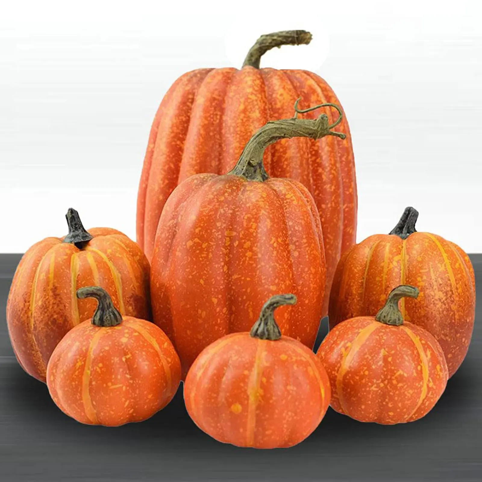 

Halloween Artificial Pumpkin Decoration Foam Simulation Fake Mini Pumpkin Halloween Party Decoration For Home Party Table Decor