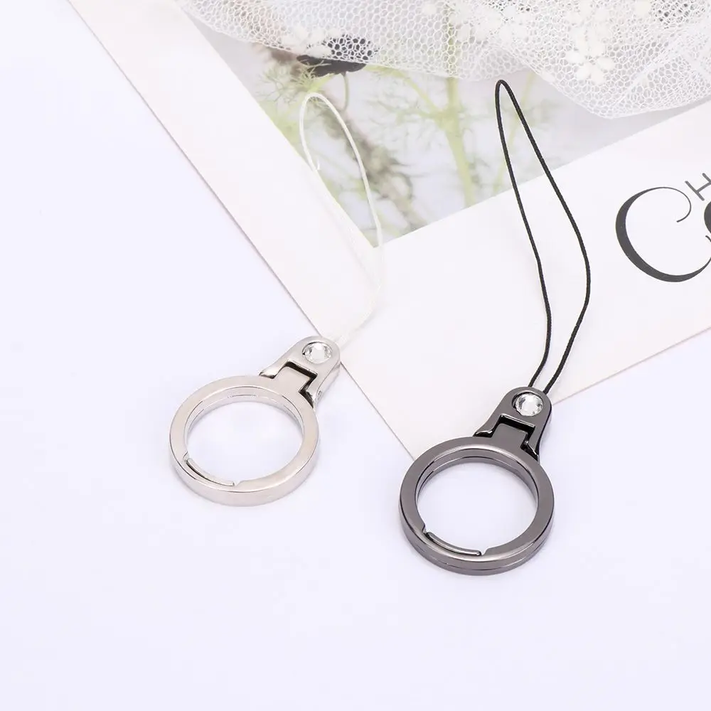 Mobile Phone Finger Ring Stand Smartphone Mount Holder Bracket Cell Phone Mount Cord Mobile Phone Straps Lanyard Strap