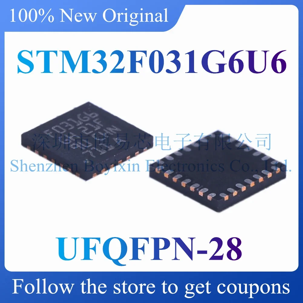 

NEW STM32F031G6U6 Original Product UFQFPN-28