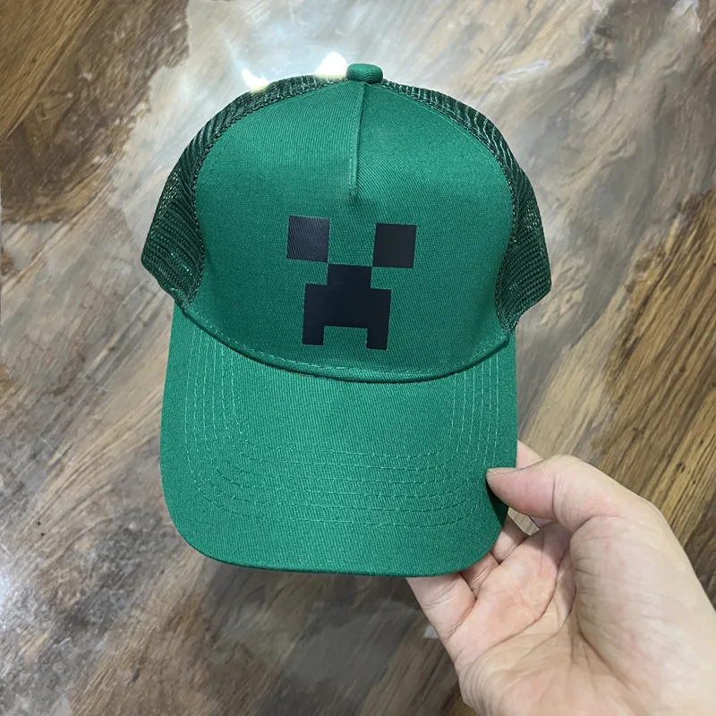 Halloween-Spiel Totem of Undying Hut Cosplay Unisex Pixel Block Baseballkappe Sonnenhut Outdoor-Accessoires Sport Party – Detail 15