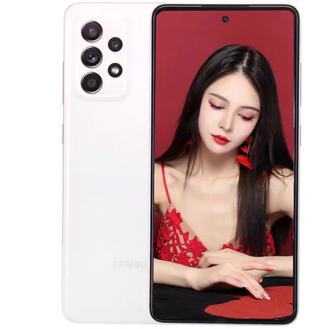 Samsung Galaxy A52S 5G Refurbished Android Smartphone 6.5-Inch European Version 6GB RAM 128GB Samsung Smartphone 64MP NFC4500mAh