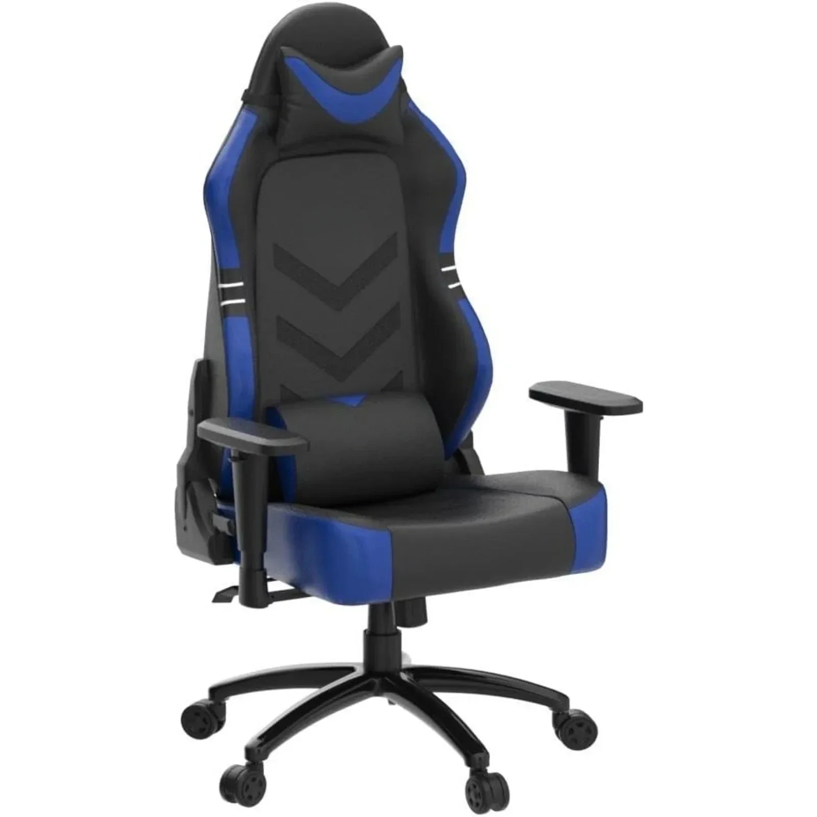 US Big and Tall Gaming Chair with Footrest 350lbs-Racing Style Computer Gamer Chair, Ergonomic High Back PC Chair with Wide