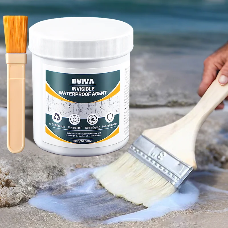 

30/300/600/900 г невидимый водонепроницаемый агент с кистью, герметик с прозрачным покрытием, герметичный клей для ремонта туалета в ванной комнате на крыше