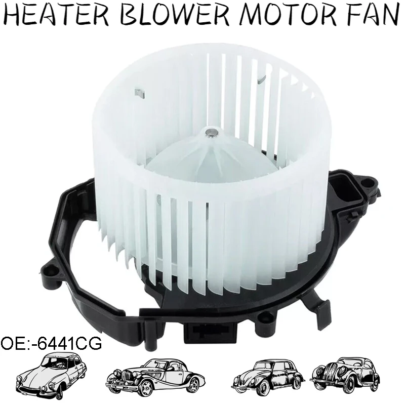

HEATER BLOWER FAN MOTOR FOR CITROEN BERLINGO MULTISPACE C4 GRAND PICASSO I PEUGEOT PARTNER TEPEE