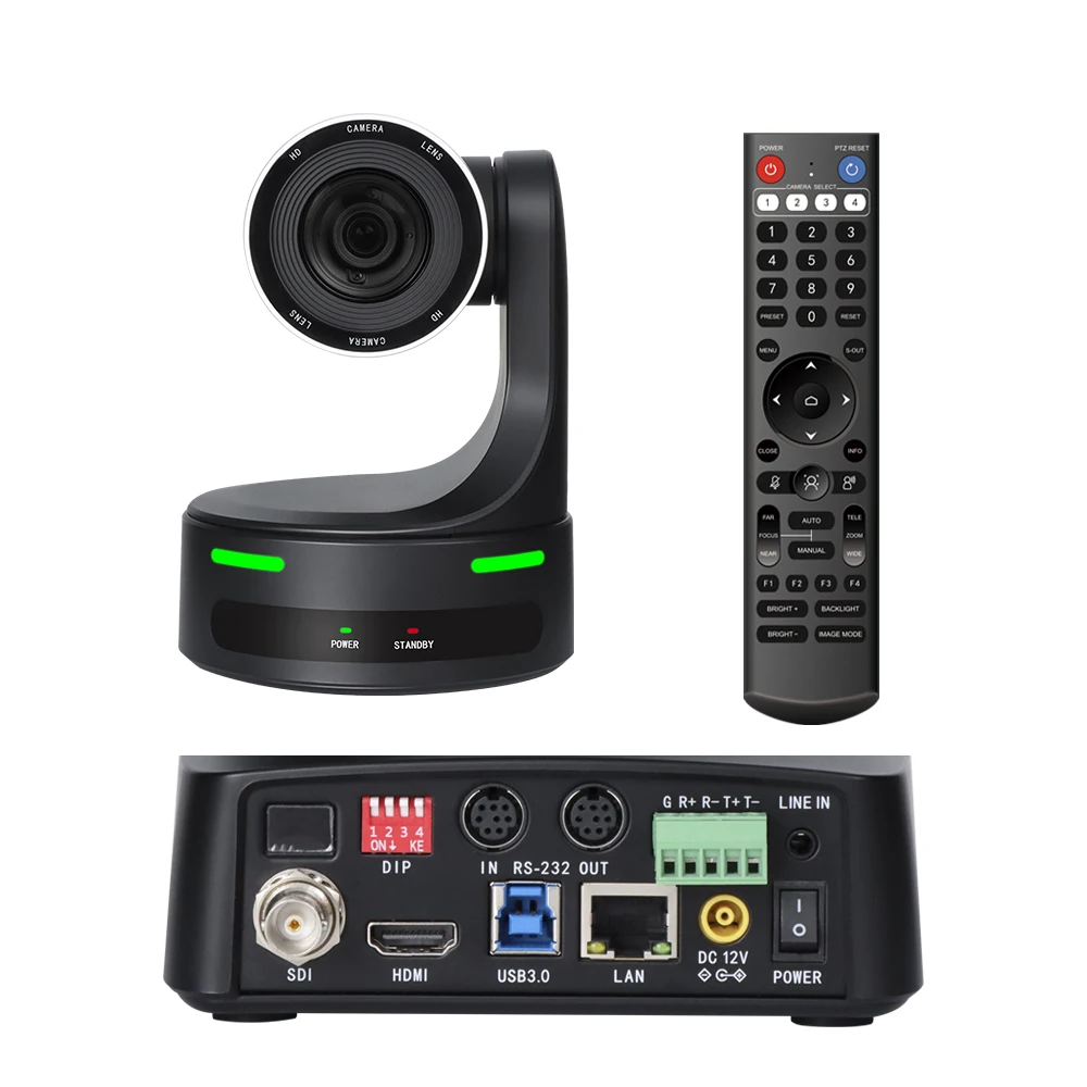 School Office Equipment USB3.0 Camera 4K Zoom 1080P USB UHD Video Camera For Video Conference