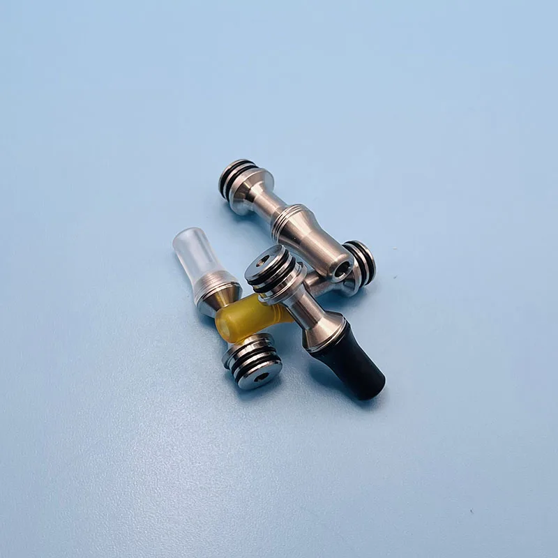 510 Mtl Ujung Tetes SS316 Long PEI MTL 510 Ujung Tetes 3Mm untuk 415 Mtl RTA Ujung Vape Tahan Panas