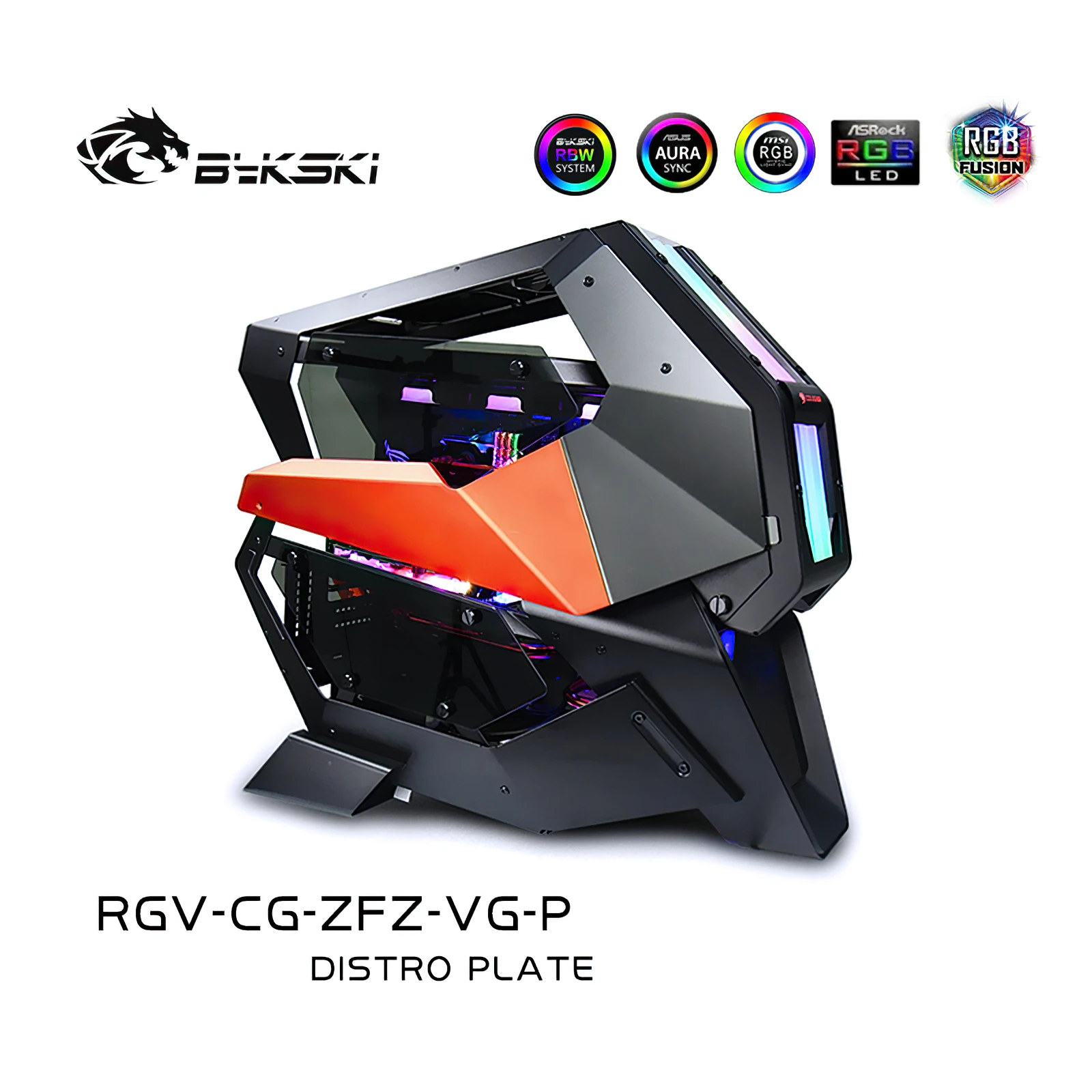 

Bykski Distro Plate Water Cooling Kit for COUGAR Conquer2 Chassis Case CPU GPU RGB RGV-CG-ZFZ-VG-P