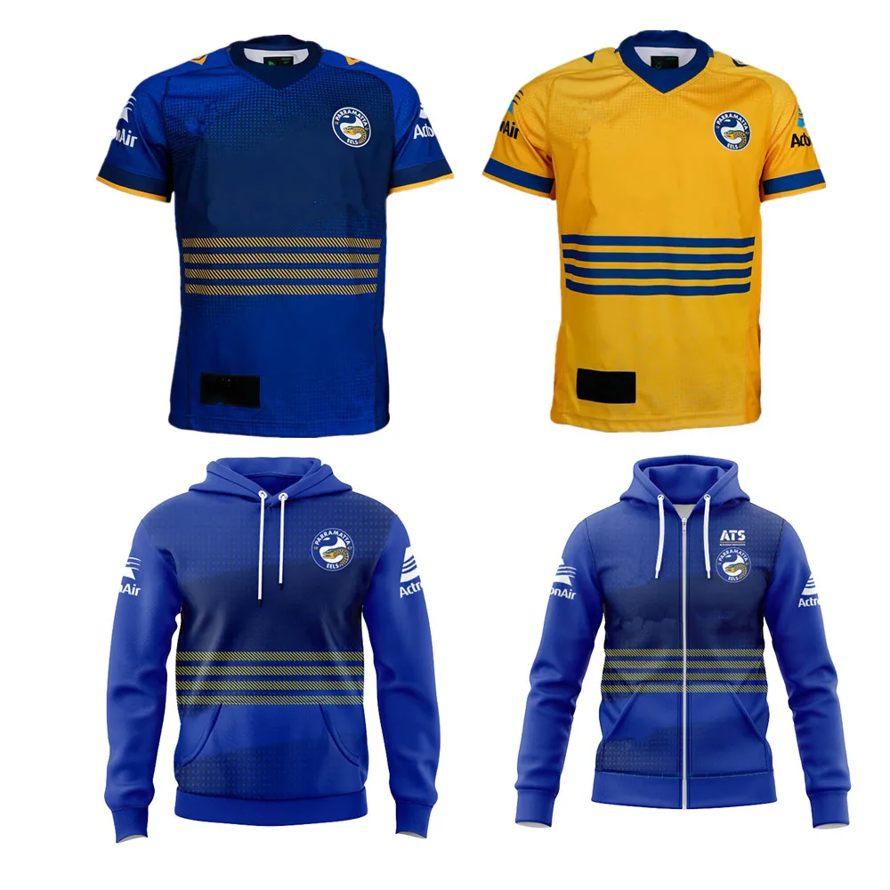 new 2025 Parramatta Eels home away rugby jersey Australia Parramatta Eels Hoodie jacket rugby shirt vest t-shirt Hoodies singlet