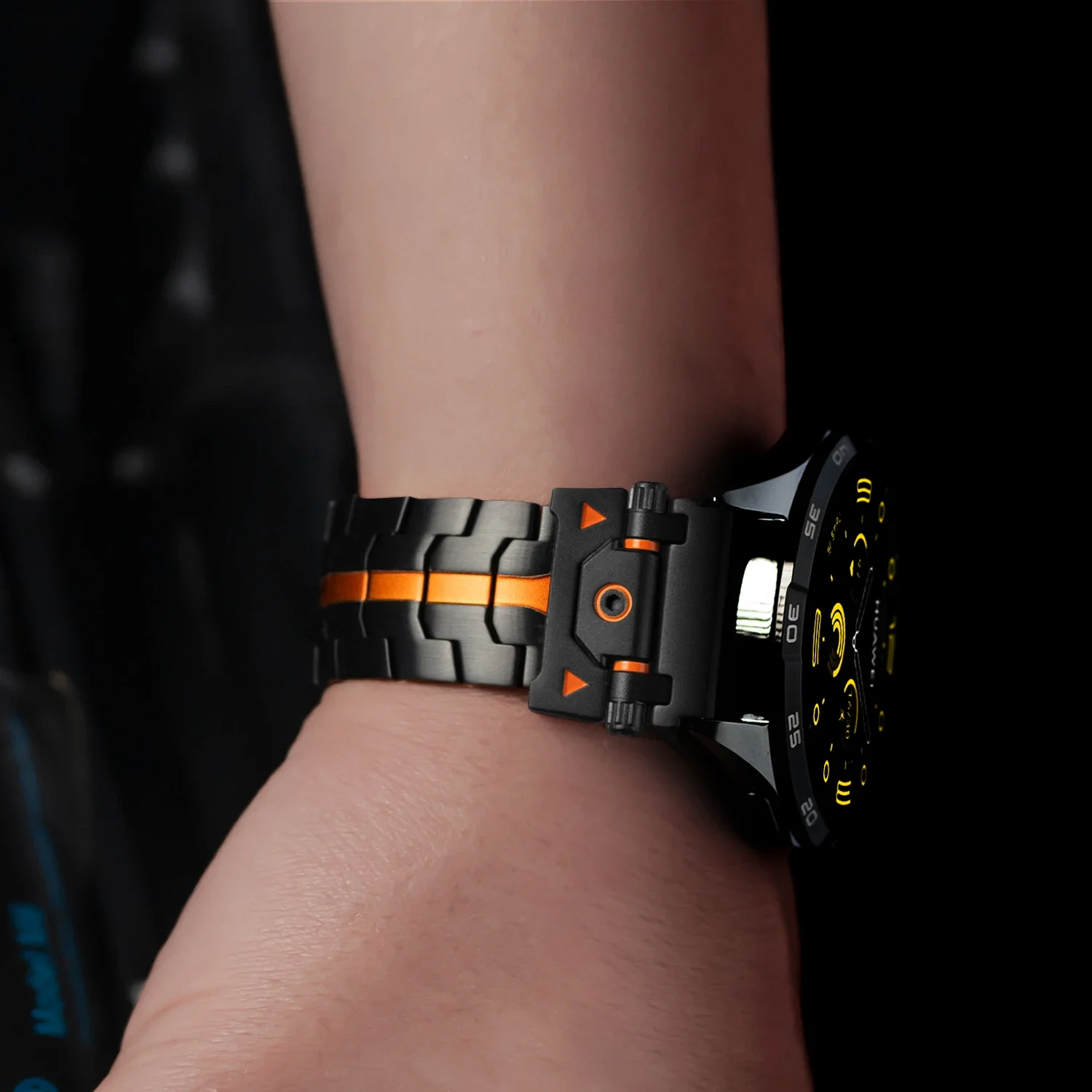 Металлический ремешок 22 мм 20 мм для Huawei Watch GT5 Pro/GT5/4 3 2 2e/4 3 Pro 46 мм, деловой браслет для Amazfit GTR 47 мм/Balance/Stratos