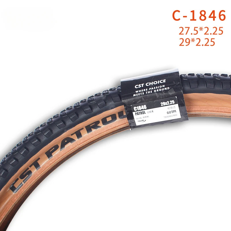 Mountain Bike Tire C1846 27.5*2.25/29*2.25 Bicycle off-Road Wear-Resistant Retro Tire Non folding steel wire tire MTB Tire