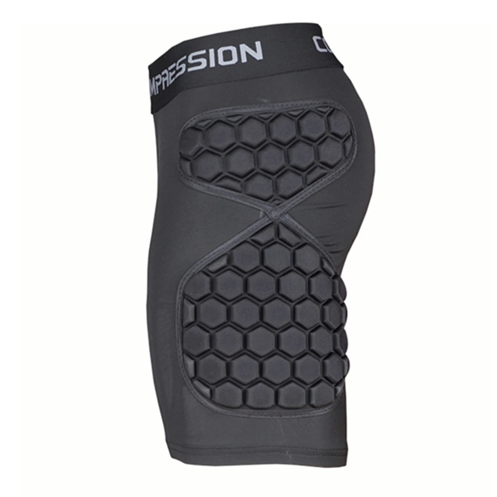 Football Soccer Goalkeeper Shorts EVA Sponge Protective Rugby Skateboard Training Shorts Hip Pad Sports Safety image 3