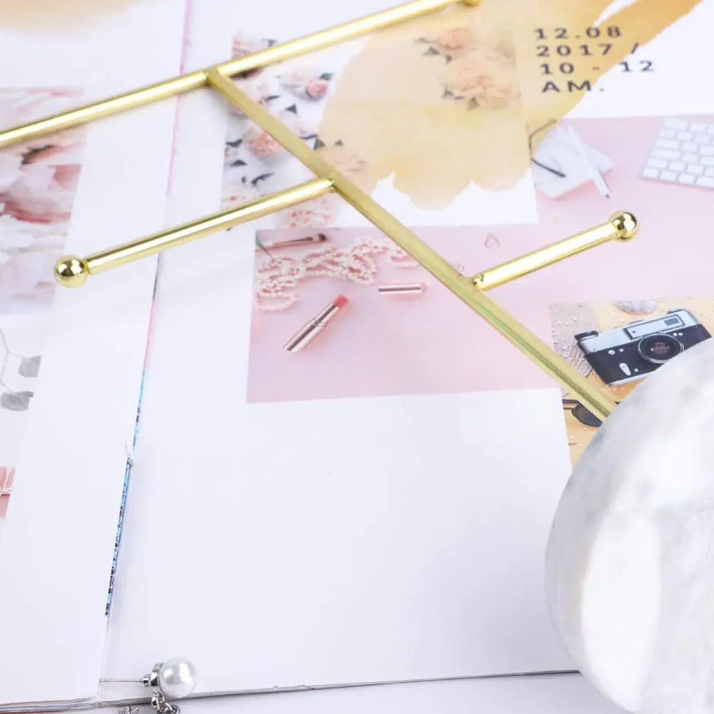 

1Pcs Marble and Metal Jewelry Display Stand Watch Storage Rack for Bracelets Bangles Organizer Display Holder Retail Store Trade