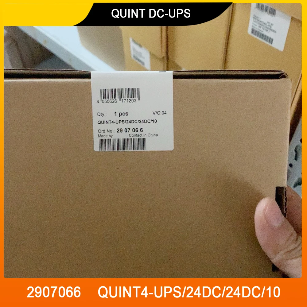 New For Phoenix 2907066 QUINT4-UPS/24DC/24DC/10 QUINT DC-UPS Uninterruptible Power Supply High Quality Fast Ship