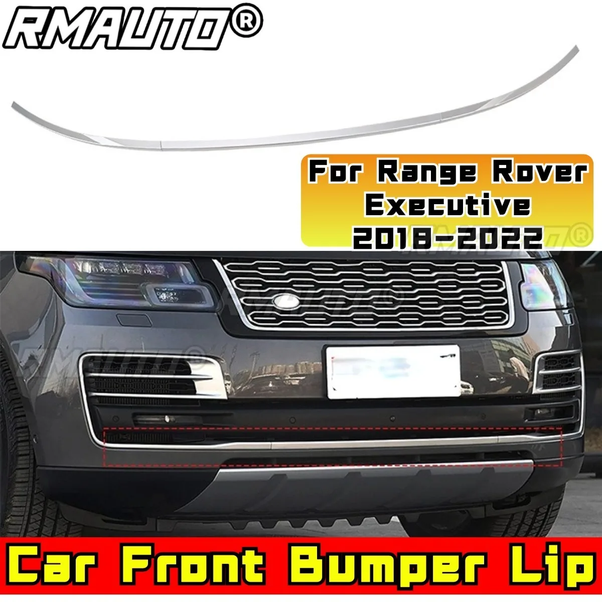 

Для Range Rover Executive 2018-2022 комплекты для стайлинга, передний бампер автомобиля, разделитель для губ, диффузор, спойлер, защита бампера, комплект кузова