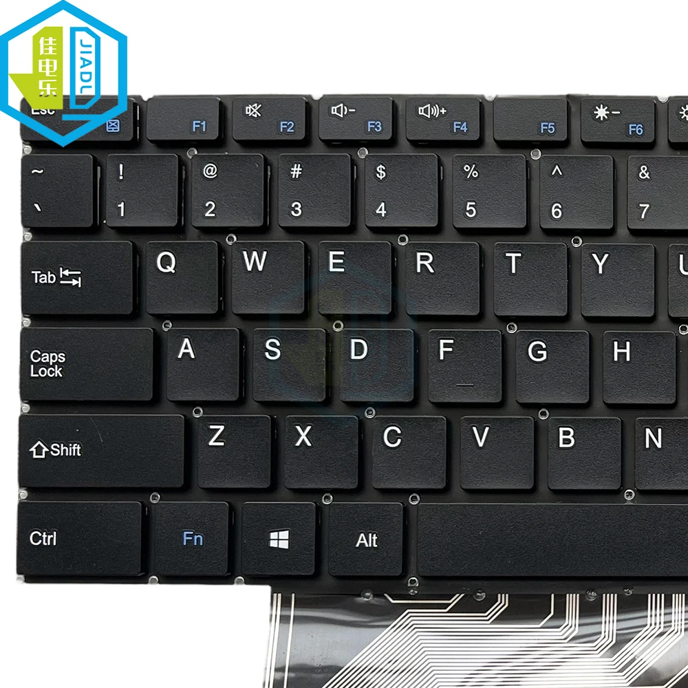 Genuine US English Laptop Replacement Keyboards For MB3501041 XK-HS321 Newly Black No Backlit Notebook Keyboard