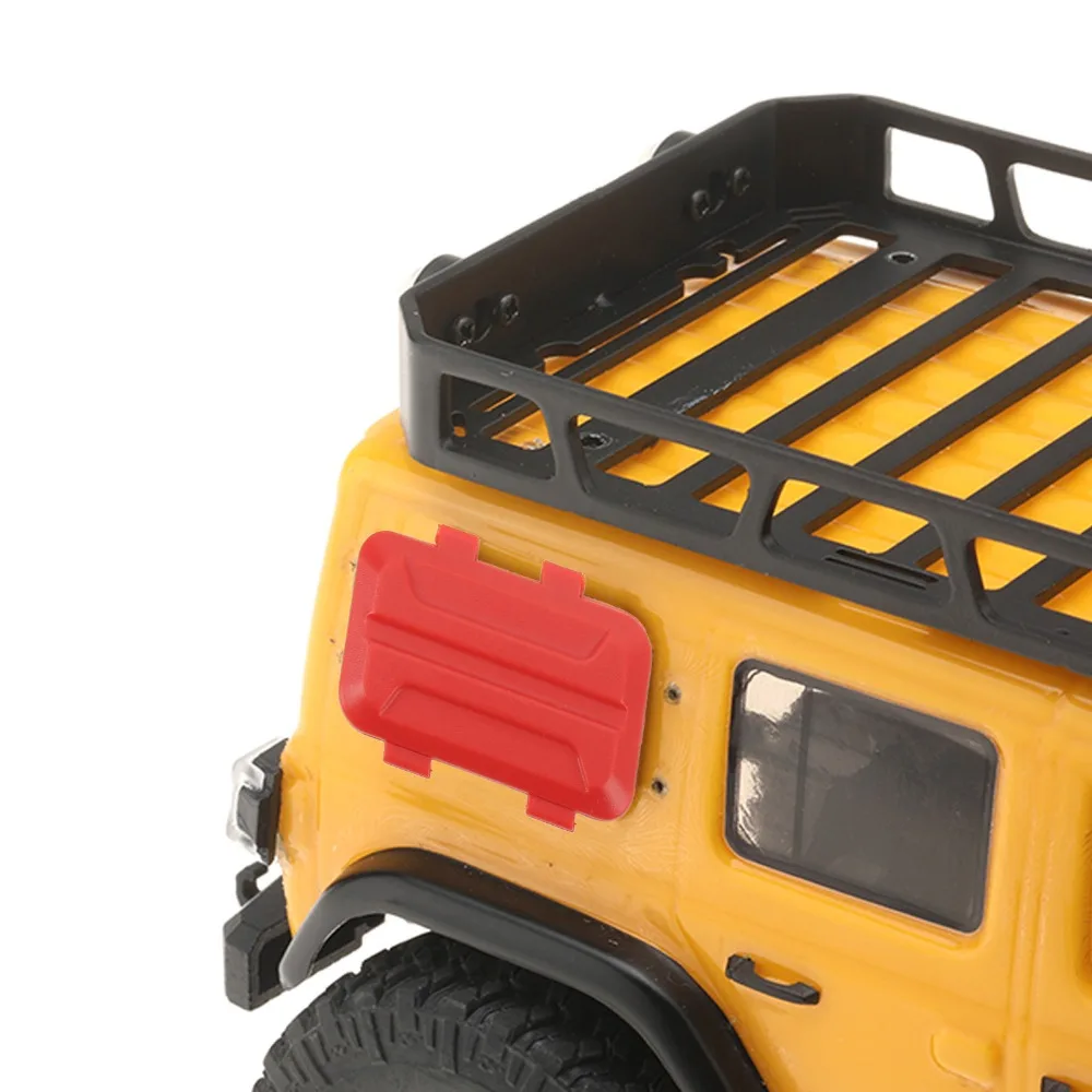 Plastic Side Tool Box High Simulation Lightweight RC Car Tool Box Hard Case Organizer for Axial SCX24 1/24 RC Car For RC Cars