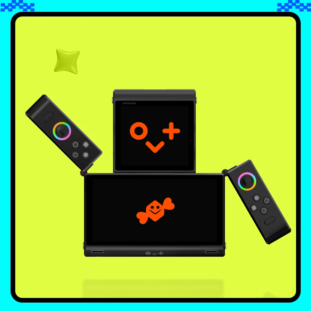 

ONEXSUGAR Sugar One Game Console 6.01/3.92 Inch OLED Dual Screen Folding Handheld Console Portable Game Machine Support WIFI BT