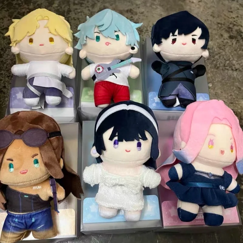 

Genuine Nullset Alien Stage Themed 15cm Plush Dolls Michi Till Model Ivan Luka Stuffed Toy Alien Stage Plush Doll Birthday Gifts