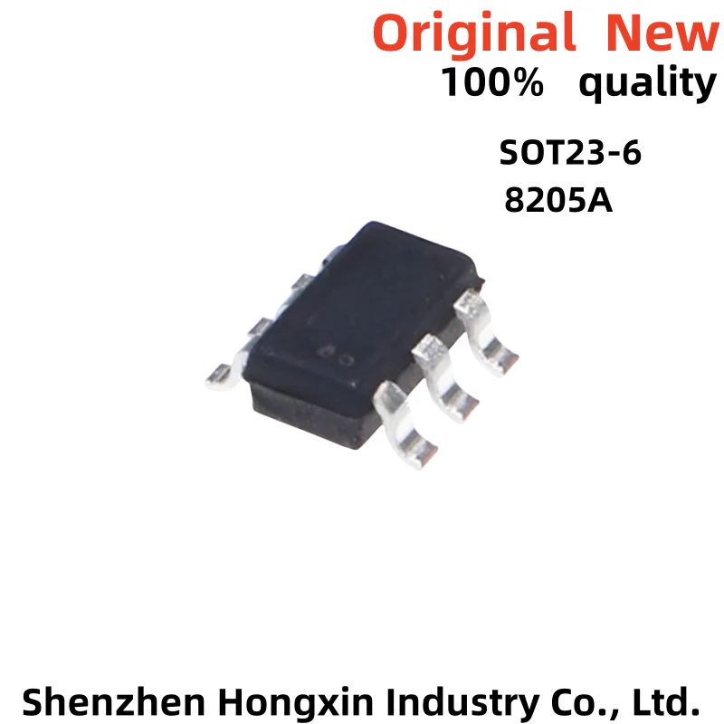 

10-50PCS 8205 SOT23 8205A SOT CEG8205A FS8205A SOT23-6 SMD new IC Chipset