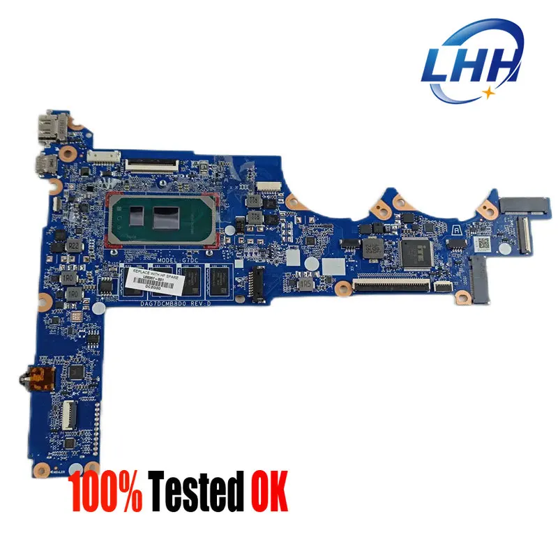 

DAG7DCMB8D0 mainboard For HP Pavilion 13-AN Laptop Motherboard With CPU i5-1035G1 i7-1065G7 8GB RAM UMA