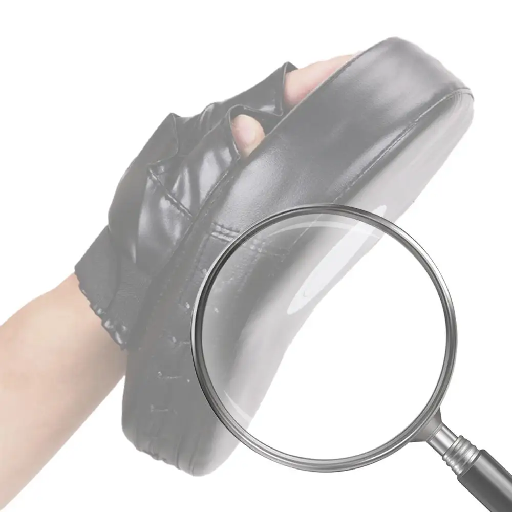 

Изогнутая боксерская мишень из искусственной кожи, изогнутые перчатки для отработки ударов, дышащие накладки для кикбоксинга, боксерский фокус-пад для тренировок по боевым искусствам