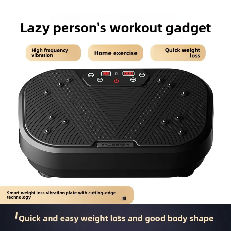 Adjustable Speed Vertical Vibration Plate Lymphatic Physiotherapy Equipment